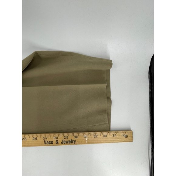 Givenchy Monsieur Men's Beige Pleated Dress Suit Pants Size 46R - Picture 12 of 13